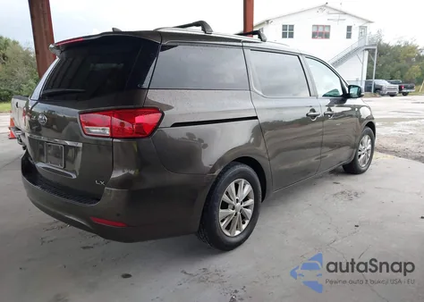 2017 Kia Sedona Lx из США, поврежденный, VIN KNDMB5C1XH6249363